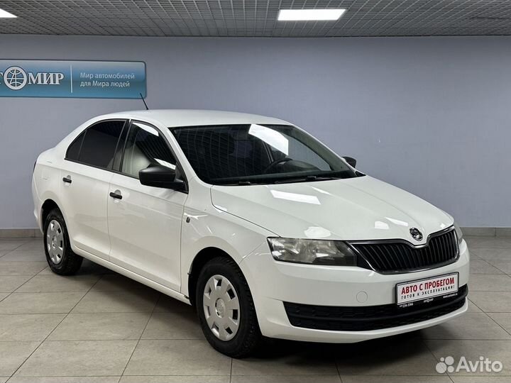 Skoda Rapid 1.2 МТ, 2015, 130 527 км