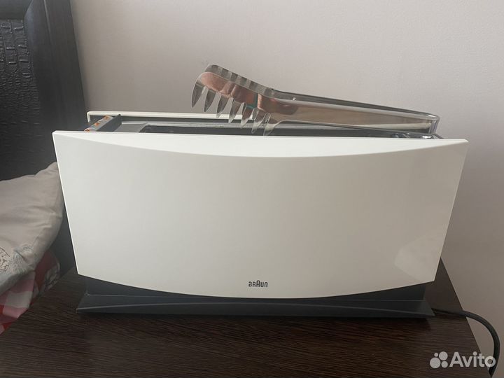 Тостер Braun и щипцы в подарок