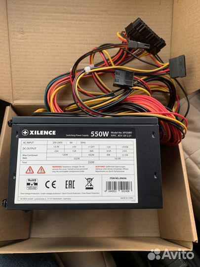 Блок питания Xilence Red Wings 7 XN056 550W