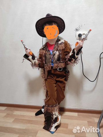 Ковбойский костюм на праздник 122-128 см