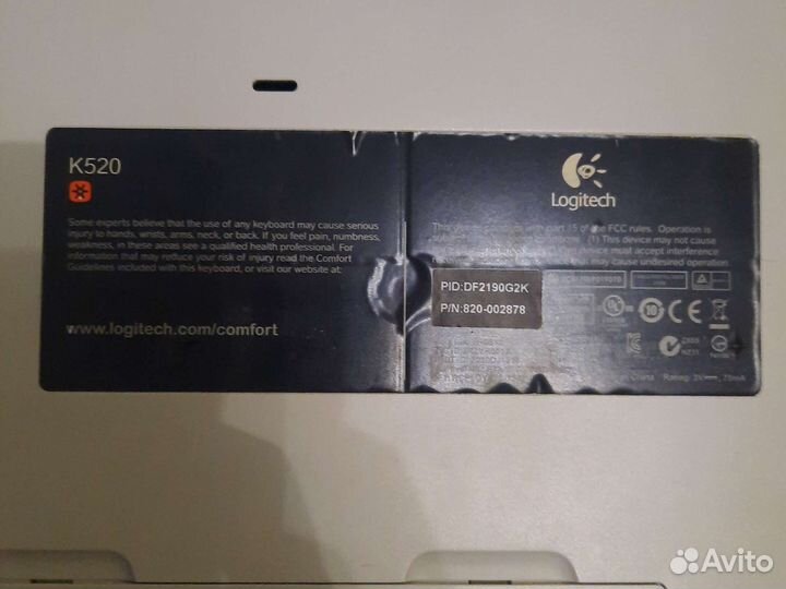 Клавиатура logitech K520