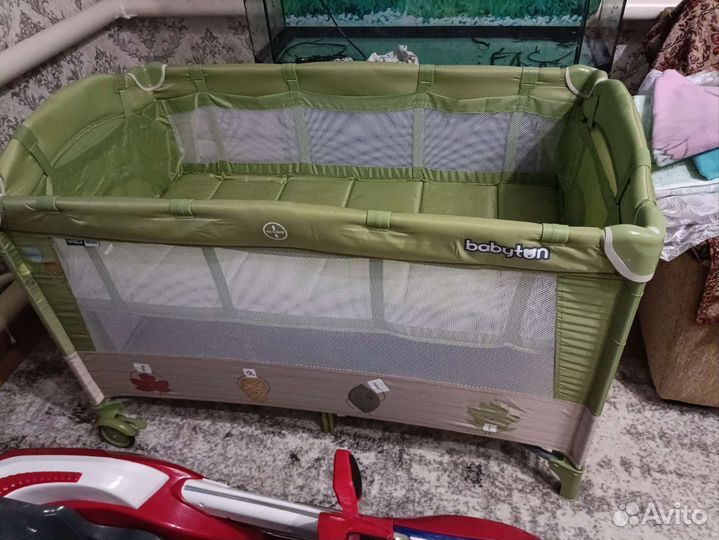 Манеж кровать