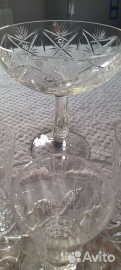 Конфетница хрусталь СССР