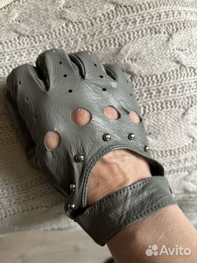 Перчатки женские натуральная кожа 6,5 (17)