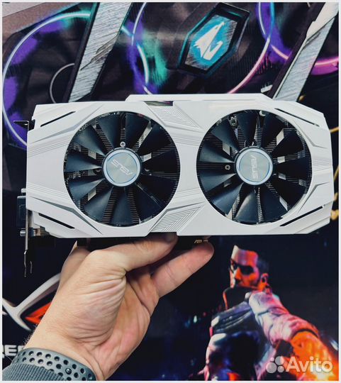 Видеокарта Asus GeForce GTX 1060 dual 6GB