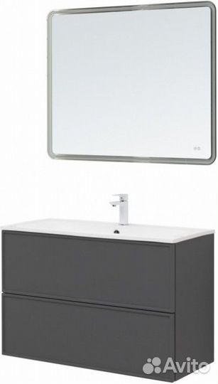 Мебель для ванной Aquanet Арт 90 ясень графит