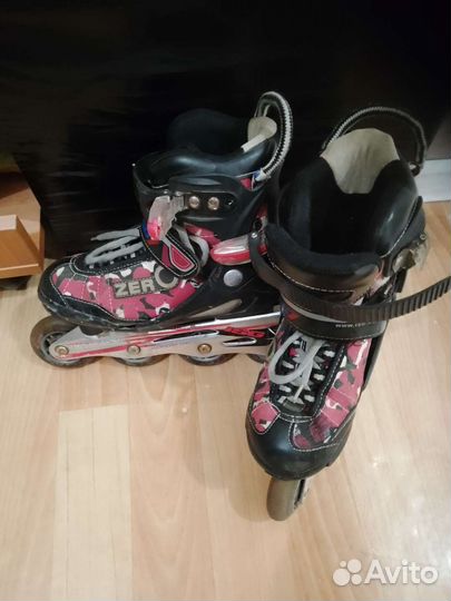 Роликовые коньки детские раздвижные