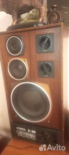 Напольная акустика колонки. С90 ресивер Ямаха