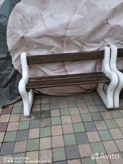 Скамейка садовая бу