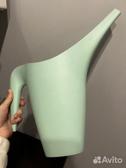 Лейка для цветов IKEA пластиковая бирюзовая