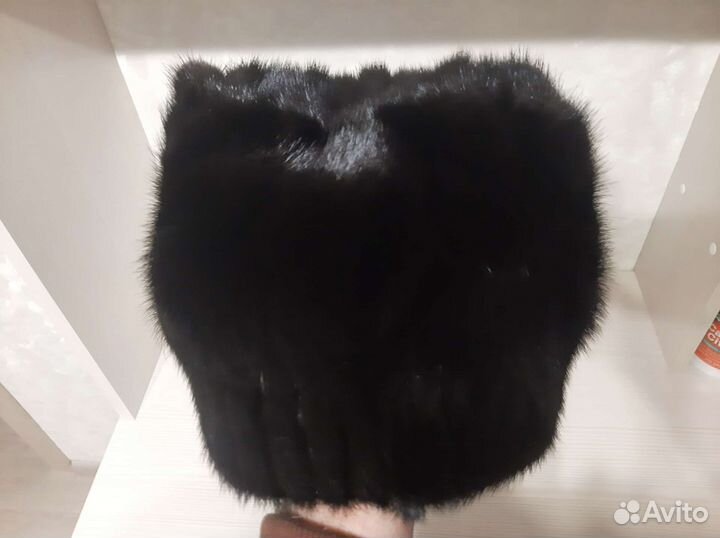 Шапка норковая женская