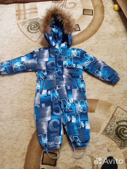 Зимний комбинезон для мальчика 98