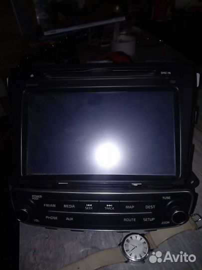 Штатная магнитола на kia sorento