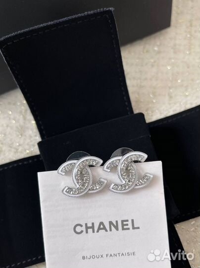 Серьги Chanel
