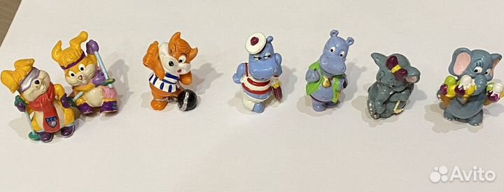 Игрушки из киндера 90х