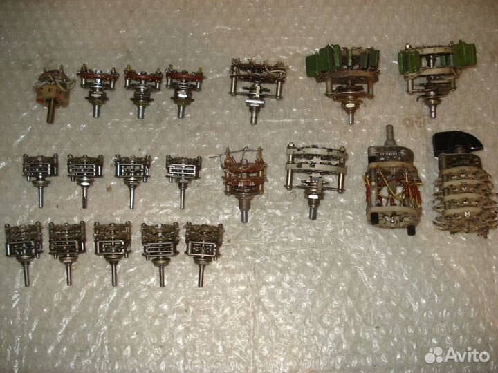 Переключатели галетные, разные