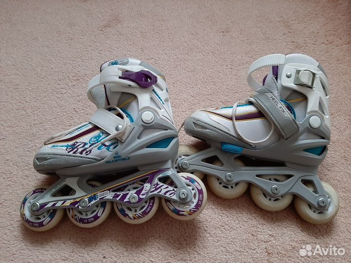 Коньки роликовые детские, р.26-31