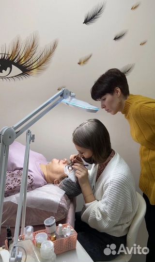 Обучение наращиванию ресниц с нуля