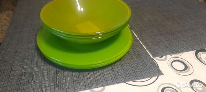 Тарелки новые стекло