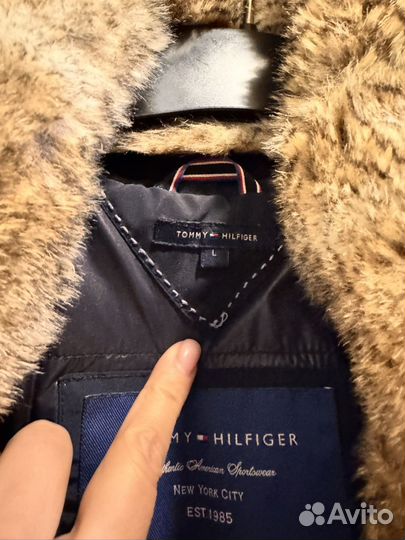 Пуховик парка зимний женский Tommy Hilfiger