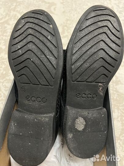 Туфли черные Ecco для мальчика р.32