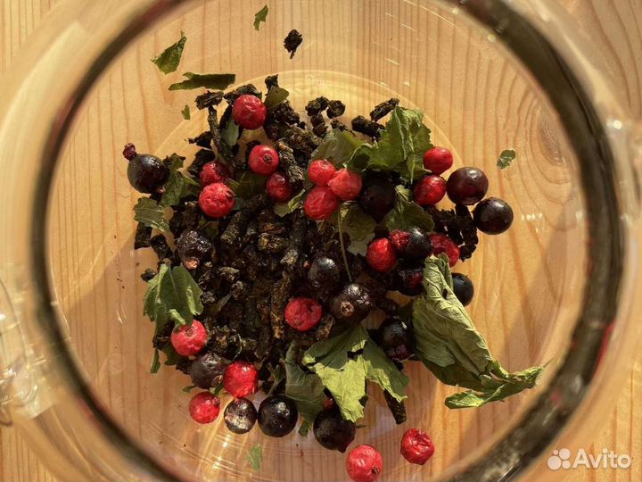 Иван чай смородина 500г, ягоды и листья, для зож