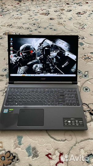 Игровой i7-9750H/16Gb/GTX1650