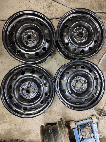 Оригинальные штампованные диски r15, Солярис,Рио