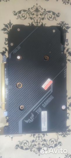 Видеокарта asus tuf gaming 1660 super 6G