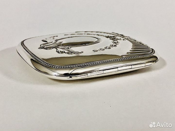 Портсигар серебро 20-30е годы Германия