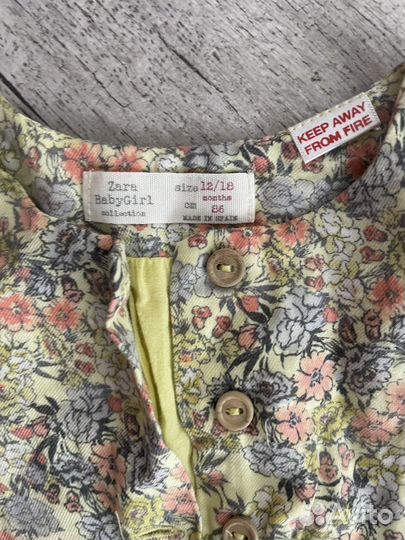 Летние фирменные вещи на девочку 86-92