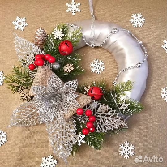Венок новогодний, рождественский