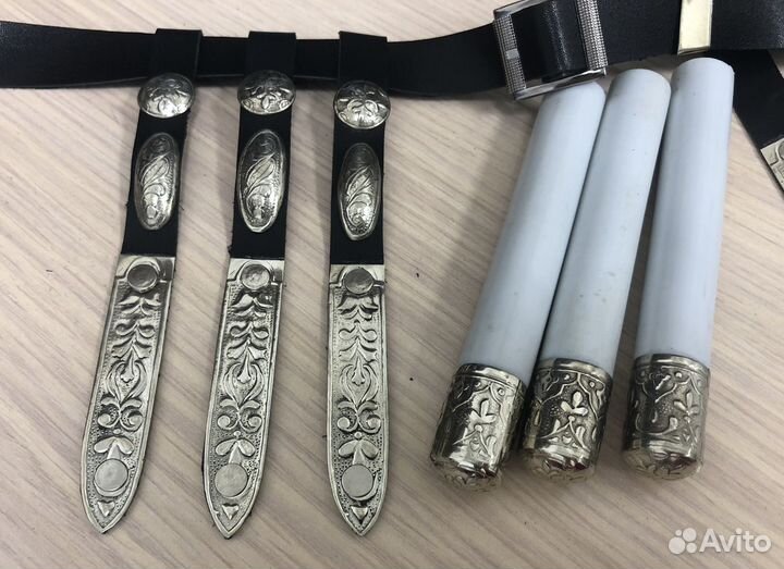 Пояса кавказские, газыри