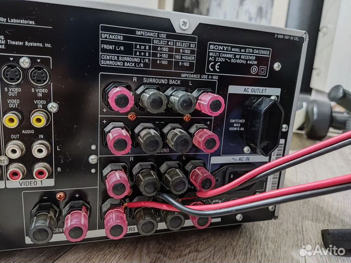 Ресивер Sony STR DA1200ES