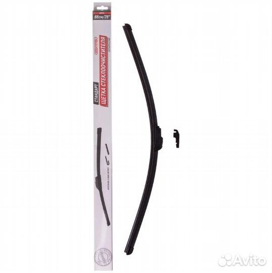 Щетка стеклоочистителя бескаркасная skyway 66см/26