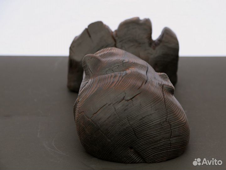 Интерьерная скульптура из дерева ручной работы