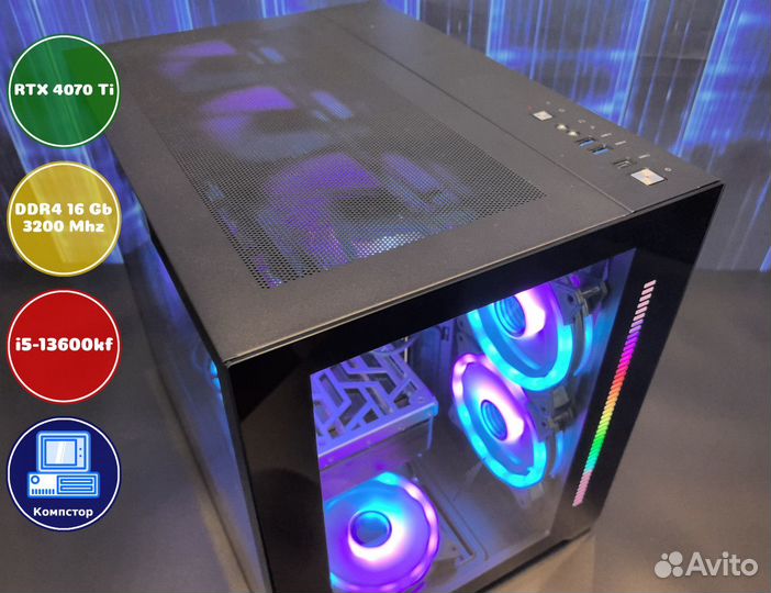 Мощный игровой i5-RTX4070Ti-16DDR4-LDO06845372-B760