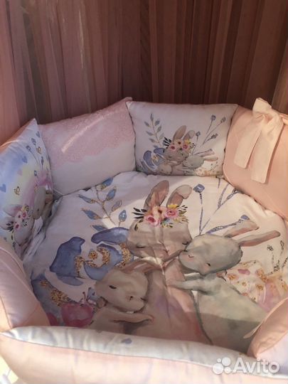 Бортики в кроватку