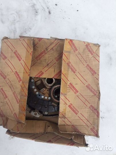 Сцепление на toyota corolla робот