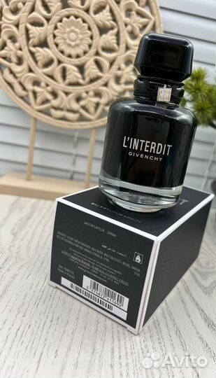 Givenchy L'Interdit Eau Parfum Intense духи парфюм