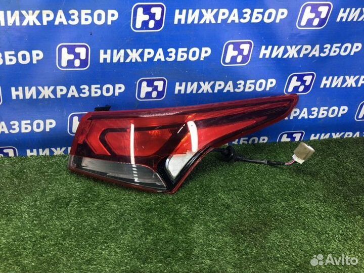 Фонарь наружный задний правый Hyundai Solaris 2