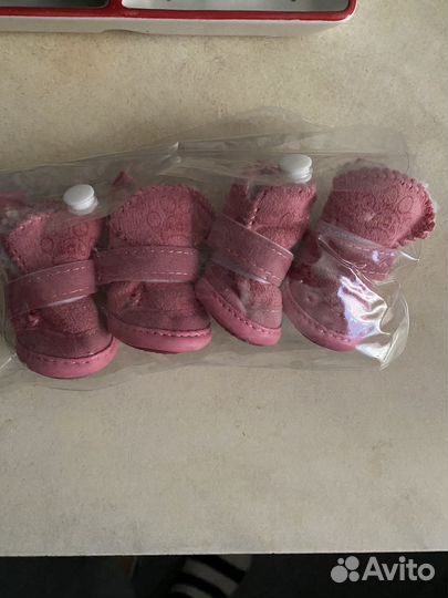 Зимние ботинки для собак