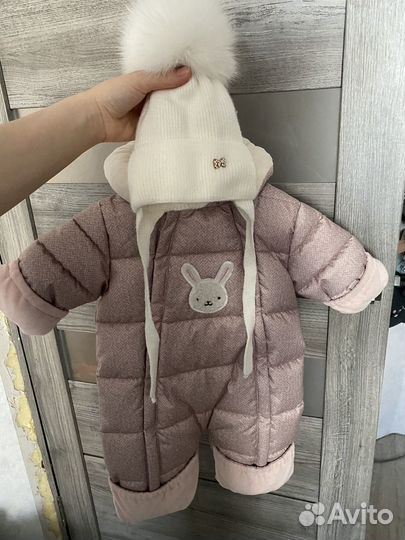 Зимний комбинезон для девочки