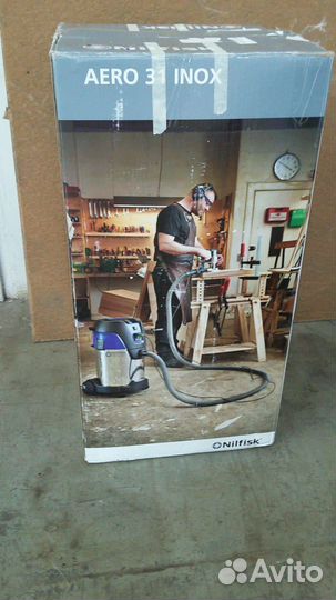Бытовой пылесос Nilfisk aero 31-21 PC inox NIL-107
