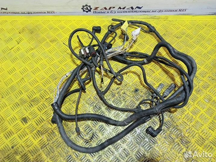 Кабельная линия; на раме левая Man Tgl