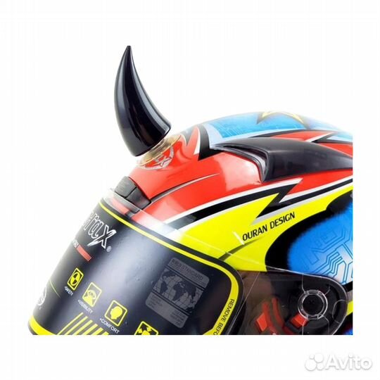 Рога на шлема FRM-2906 черные