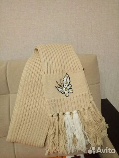 Шарф длинный