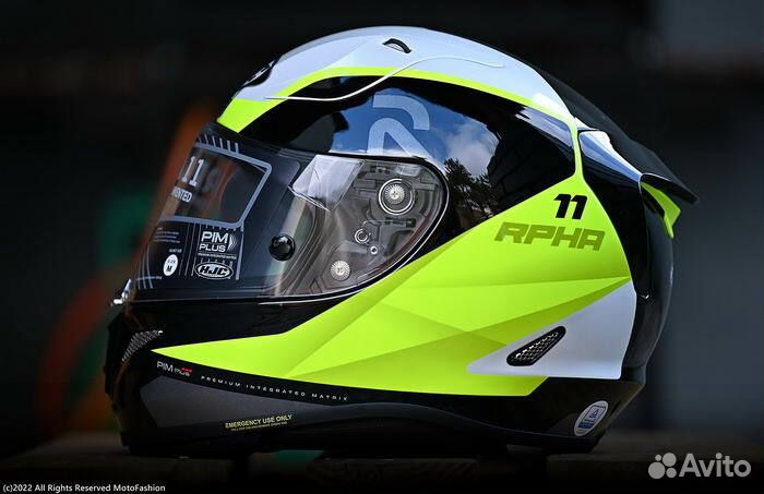 Мотошлем HJC rpha 11 texen