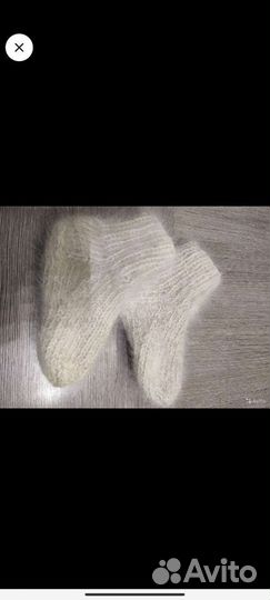 Пряжа и носки из собачьей шерсти