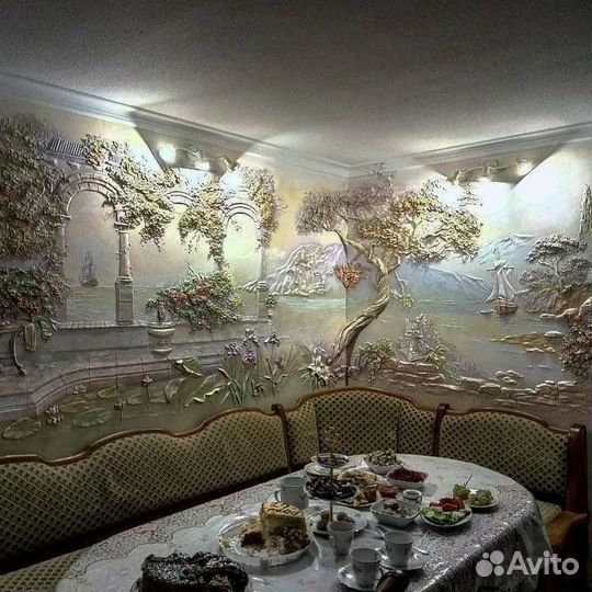 Пано,барельеф на стену и потолок